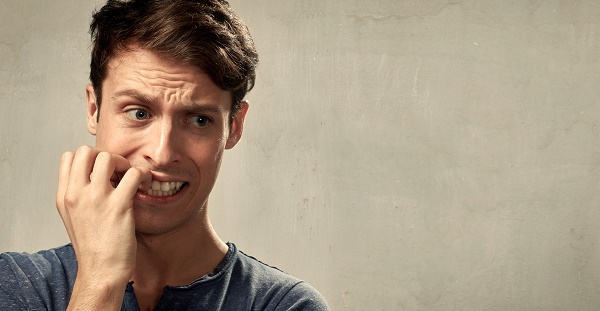 man with dental anxiety